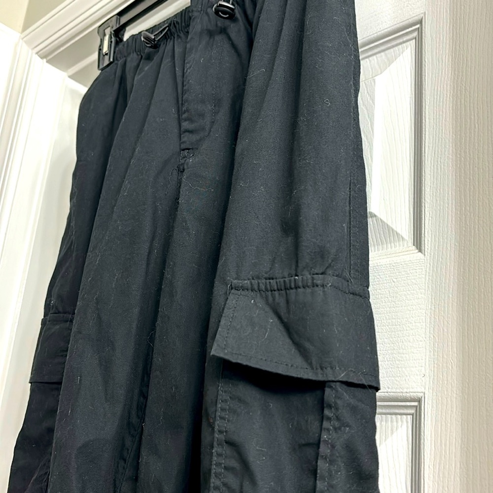 Orange Kiss Essentials Drawstring Cargo Pants - image 2